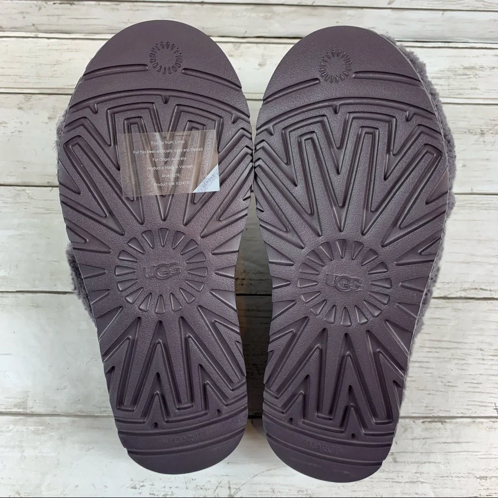 UGG Oh Flufflita Platform Sandals Slippers